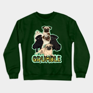 Pug Grumble Crewneck Sweatshirt